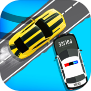 Play Police Chase Car: Dodging cars
