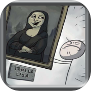 Play trollface boy quest Mona Lisa