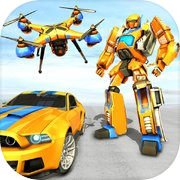 Car Transform - Robot Games 3D