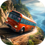 Play Risky Road: Hilly Bus Driver