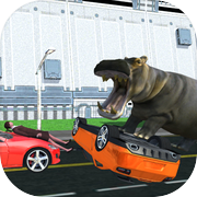 Wild Hippo Attack Simulator 3D