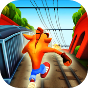 Subway Crash Jungle Fox Bandi. 3D Game Adventures