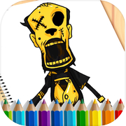Play Coloring Monster book's: Coloring Pages Game Free