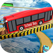 Crazy School Bus Stunts Drive