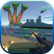 Play Beach Defense: Deep Monsters