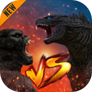 Play Godzilla & Kong 2021: Angry Monster Fighting Games