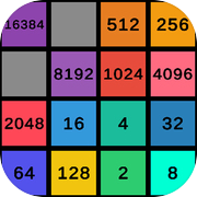 2048-16384 Number Puzzle Game