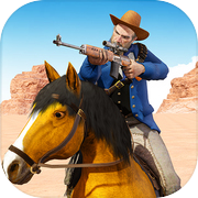West Cowboy Gun War Horse Game