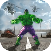 Play Green Muscle Hero: Crime City