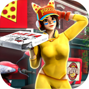 Pizza Delivery Girl Bike Games
