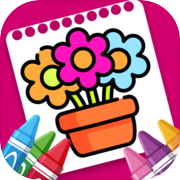 Flowers Coloring Book