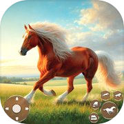 Play Wild Life Horse Simulator Game