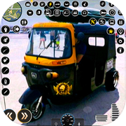 Modern Tuk Tuk Auto Driver 3D