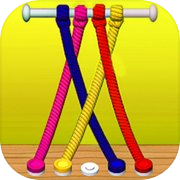 Play Hoop Stack : Color Rope Puzzle