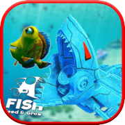 Play Feed grow Robot shark fish simulator