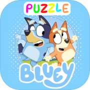 Play Bluey & Bingo Puzzle : Bluey