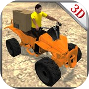 Quad Bike Cargo Delivery & Stunt Driver Simulator