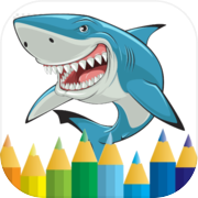 Mageledon Shark Coloring Book