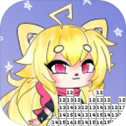 Gacha Pixel Art - Gacha Coloring by Number