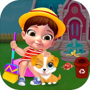 Play House Cleaning Girl Game