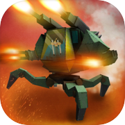 Play Battle Mech Craft: X4 Robot Builder. War Simulator