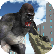 Play Angry Titan Gorilla City Smash