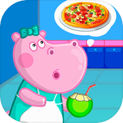 Play Kids cafe. Funny kitchen game