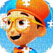 Play blippi puzzle game