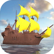 Play Sea battle. Pirate attack.