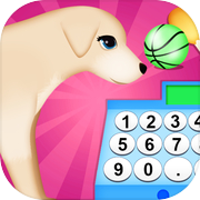 dog cash register shopping game