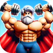 Lifting Super Hero Gym Clicker