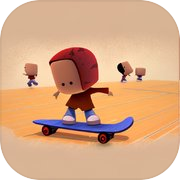 Play Skateboard rush space  party