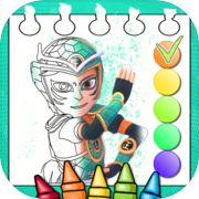 Jade Armor Coloring Game