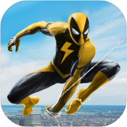 Spider Rope Hero: Crime City Battle