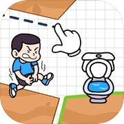 Toilet Puzzle：Slice Bridge 2D