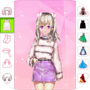 Play Anime Girl Doll Dress Up Game