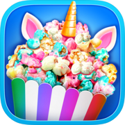 Unicorn Food - Rainbow Popcorn Party