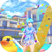 Play Swimming Pool Anime Parkour
