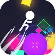 Play Stickman Jump - Stack Through Platforms