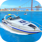 Play Police Boat Shooting Sim Games