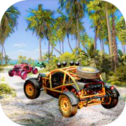 Buggy Racing on Beach 3D