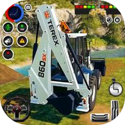 JCB Snow Excavator Game 3D