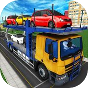 City Car Transporter Trailer Sim: Truck Games