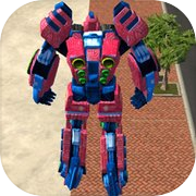 Play Transform Robot 3D: War games