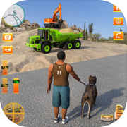 Road Construction Truck Games