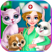 Play ER Pet Vet - Fluffy Puppy * Fun Casual Doctor Game