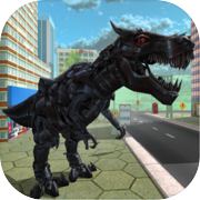 Play Futuristic Robot T-Rex 3D