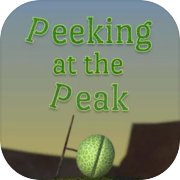 Peeking at the peak