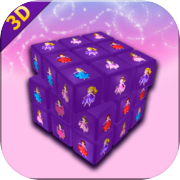 Princess Rubiks Cube Sort 3D