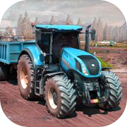 Cargo Tractor Farming Games 3d